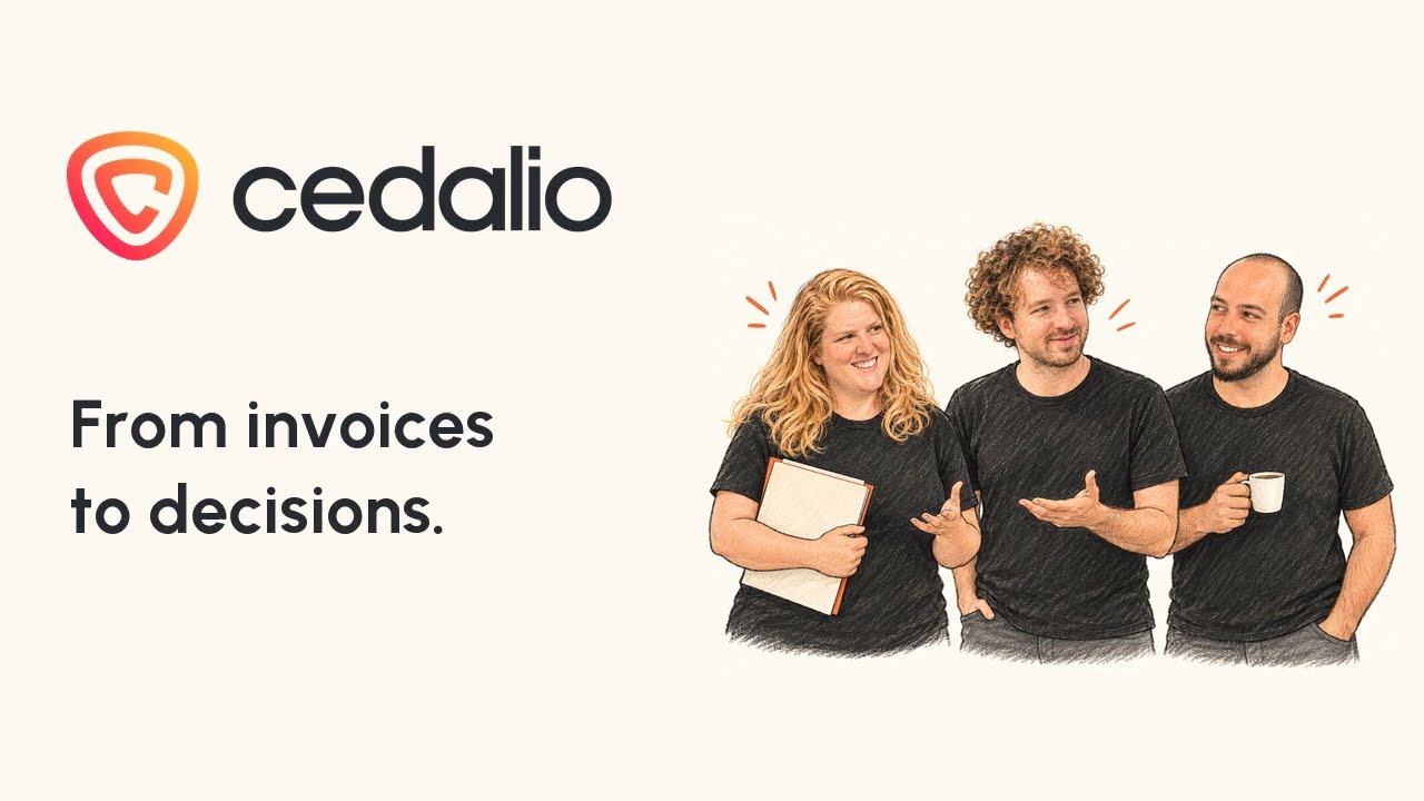 From invoices to decisions: the Cedalio team